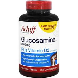 Schiff Glucosamine Plus Vitamin D3 2000 mg. 150 Coated Tablet(s)