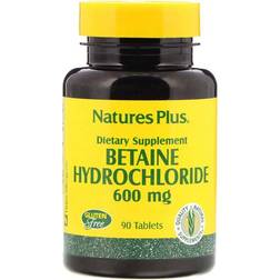 Nature's Plus Betaine Hydrochloride 600 mg (90 Tablets)