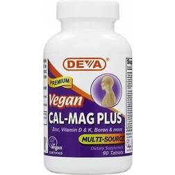 Deva Vegan Cal-Mag Plus 90 Tablets