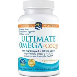 Nordic Naturals Ultimate Omega CoQ10, 1280mg 60 softgels