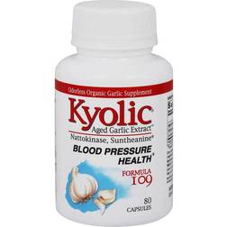 Kyolic Aged Garlic Extract Blood Pressure Health Formula 109 80 Capsules