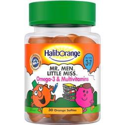 Haliborange Mr Men Little Miss Omega 3 And Multivitamins