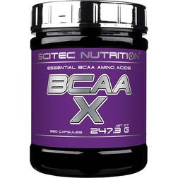 Scitec Nutrition BCAA-X 330 Caps Enhance Muscle Protein Synthesis Essential Amino Acids That Must Be Provided Via Your Diet