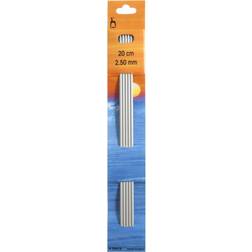 Pony Classic 20cm Double-Point Knitting Needles Set of Five 2.50mm (P36614)