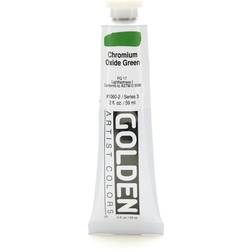 Golden Heavy Body Acrylics chromium oxide green 2 oz