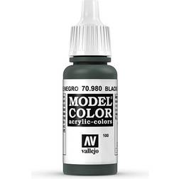 Vallejo Model Color 17ml Black Green VAL980