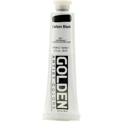 Golden Heavy Body Acrylics carbon black 2 oz