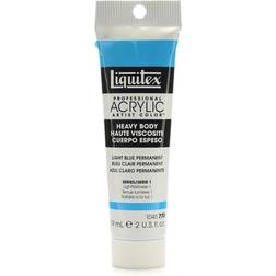 Liquitex Heavy Body Professional Artist Acrylic Colors light blue permanent 2 oz