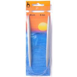 Pony Classic 80cm Fixed Circular Knitting Needles 8.00mm (P50667)