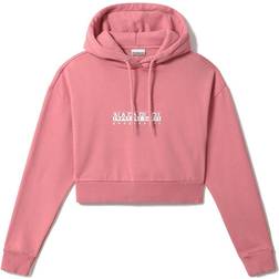 Napapijri Box Crop Hoodie - Pink