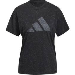 Adidas Women's Sportswear Future Icons Winners 3.0 T-shirt - Black Melange