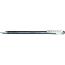 Pentel Hybrid Dual Metallic Gel Pen, Silver