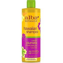 Alba Botanica Natural Hawaiian Natural Shampoo Colorific Plumeria 12 fl oz