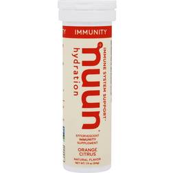 nuun Hydration Immunity Single Tube Orange Citrus 10 Tablets