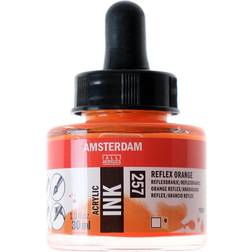 Amsterdam Acrylic Ink Bottle Reflex Orange 30ml
