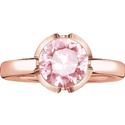 Thomas Sabo Signature Line Pink Small Ring - Pink/Rose Gold Coloured