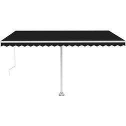 vidaXL Freestanding Manual Retractable Awning