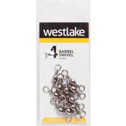 Westlake Barrel Swivel Size 4 30Kg, Silver