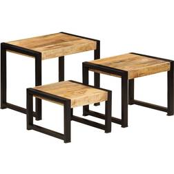 vidaXL 247404 Nesting Table 41x60cm