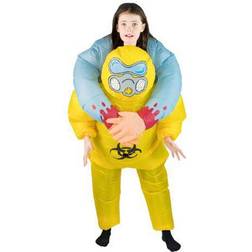 bodysocks Kids Inflatable Biohazard Costume Brand New