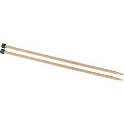 Knitpro K22321 Bamboo Jacket Knitting Needles Brown 30cm x 2mm 2