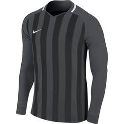 Nike Striped Division III Long Sleeve Jersey Men - Grey/Black