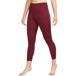 Nike Yoga Leggings Women - Dark Beetroot/Night Maroon