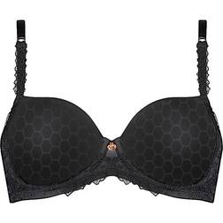 Triumph Azalea Florale Wired Padded Bra - Black