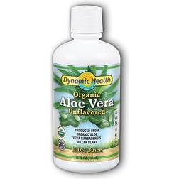 Dynamic Health Aloe Vera Juice Certified Organic Unflavored 32 Oz