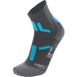 UYN Strumpor 2 Socks - Anthracite/Turquoise