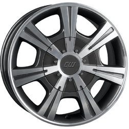 Borbet CH Anthracite Polished 7.5x17 5x118 ET64 Nav71.1