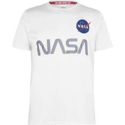 Alpha Industries NASA Reflective T-shirt - White