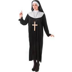 Bristol Novelty Women's Plus Size Nun Costume