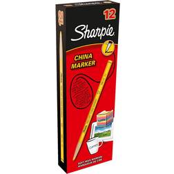 Sharpie China Marker Yellow (Pack-12) S0305101