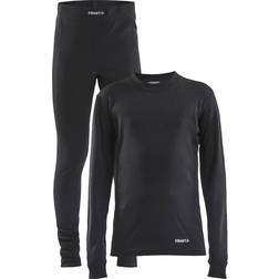 Craft Junior Core Dry Baselayer Set - Black