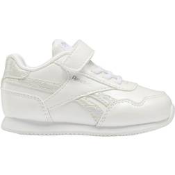 Reebok Girl's Royal Classic Jogger 3 - Cloud White/Cloud White/Silver Metallic