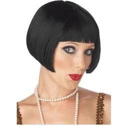 California Costumes Flirty Flapper Wig Black