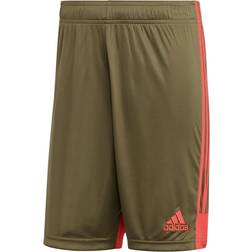 Adidas Tastigo 19 Short Kids - Raw Khaki/Shock Red