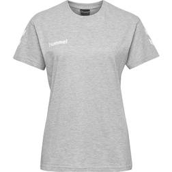 Hummel Go Cotton T-Shirt Women S/S - Grey Melange