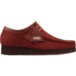 Clarks Wallabee Boot - Burgundy Nubuck