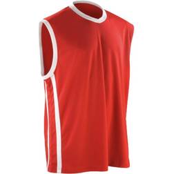 Spiro Basketball Quick Dry Top Men - Red/White