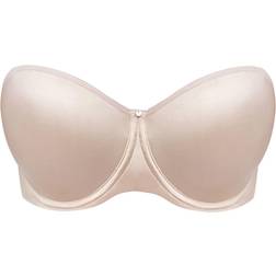 Fantasie Aura Moulded Strapless Bra - Natural Beige