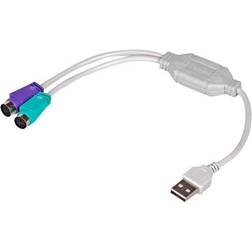 Akyga USB A-2DIN Mini M-F 0.2m