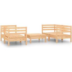 vidaXL 3082397 Outdoor Lounge Set, 1 Table incl. 4 Sofas