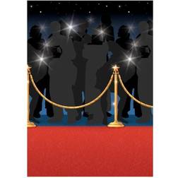 Amscan Scene Setter Room Roll Red Carpet Plastic Red 1.2x12.1m