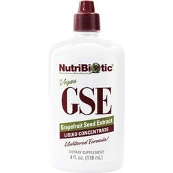 Nutribiotic Vegan GSE Grapefruit Seed Extract Liquid Concentrate 4 fl oz