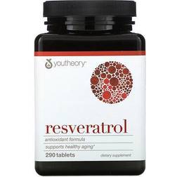 Youtheory Resveratrol Anti-Aging Benefits 290 Tablets