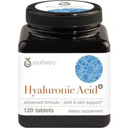 Youtheory Hyaluronic Acid Advanced Formula 120 Vegetarian Capsules