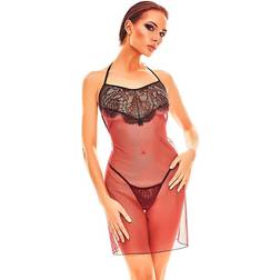 Anais Babydoll Black/Red (S/M)