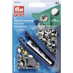 Prym Fasteners Sport & Camping Silver Brass 15mm